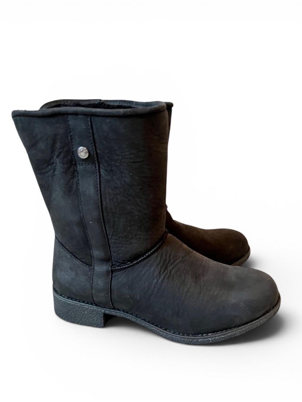 Abeo Pro Burlington Oiled Leather Shearling Boot